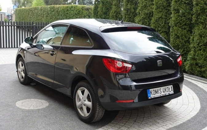 Seat Ibiza cena 14900 przebieg: 158000, rok produkcji 2010 z Wodzisław Śląski małe 121